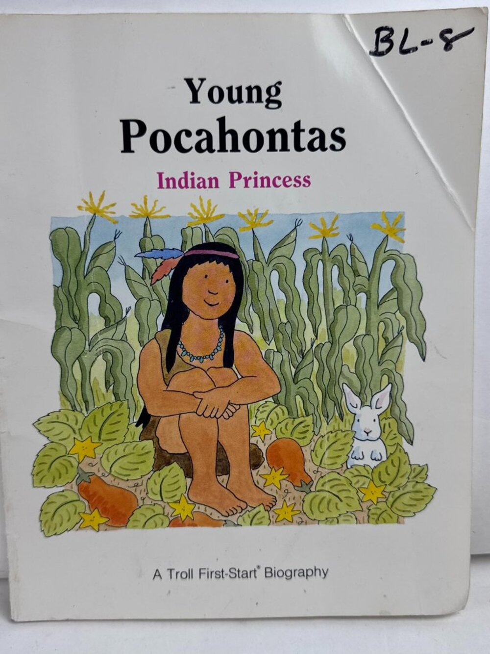 Young Pocahontas Indian Princess A Troll First-Start Biography Paperback Book